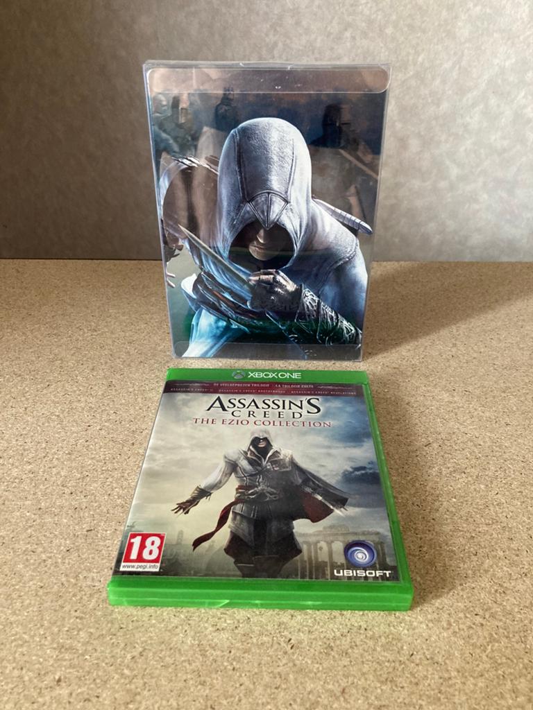 Assassins creed altair/ezio steelbook+ezio collectie game, Ophalen of Verzenden, Zo goed als nieuw