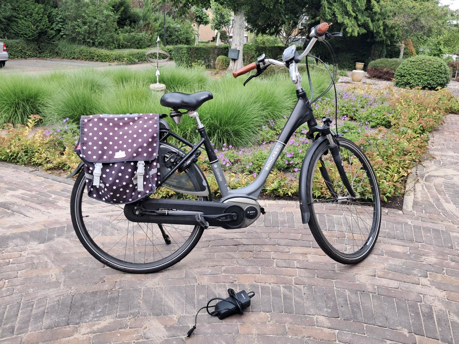 Brinkers E-bike met fietstassen en oplader, Ophalen, Gebruikt, Overige merken
