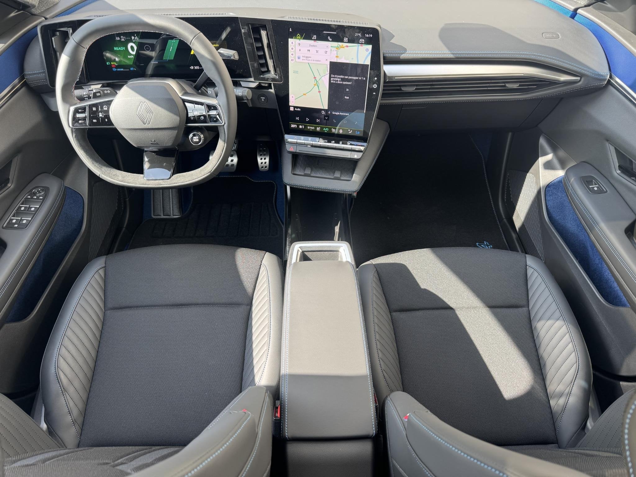 Renault Scenic E-Tech EV87 Long Range Esprit Alpine | Demo |, Auto's, Huisgarantie, Zwart, 625 km, 1817 kg