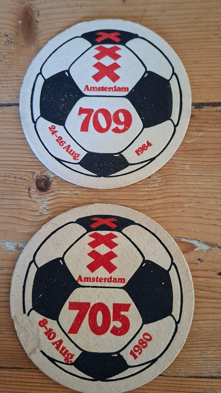 Bier Heineken viltjes : voetbal 705/709 1980/1984, Ophalen of Verzenden, Nieuw, PSV, Poster, Plaatje of Sticker
