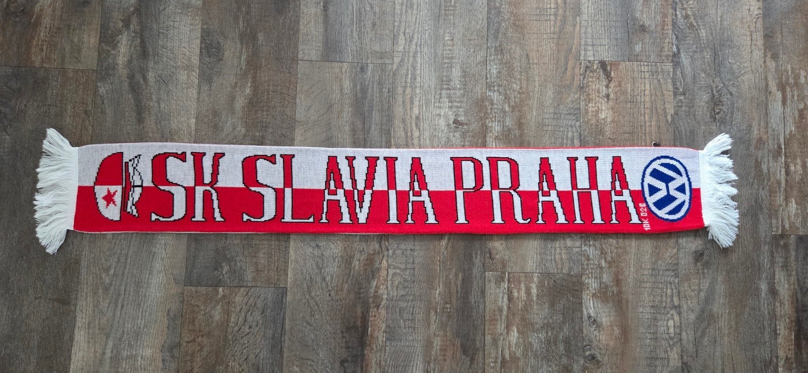 Sjaal Slavia Praag, Verzamelen, Ophalen of Verzenden, Zo goed als nieuw, Buitenlandse clubs, Vaantje of Sjaal