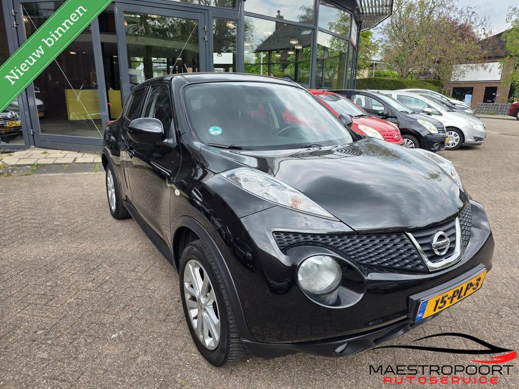 Nissan Juke 1.6 Acenta, Auto's, Nissan, Bedrijf, Te koop, Juke, ABS, Airbags, Airconditioning, Alarm, Bluetooth, Boordcomputer