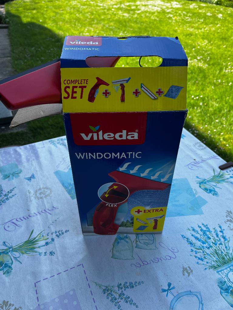 Vileda Windomatic (Vacuum Raamreiniger-ramenwisser), Ophalen, Raamwisser of Trekker
