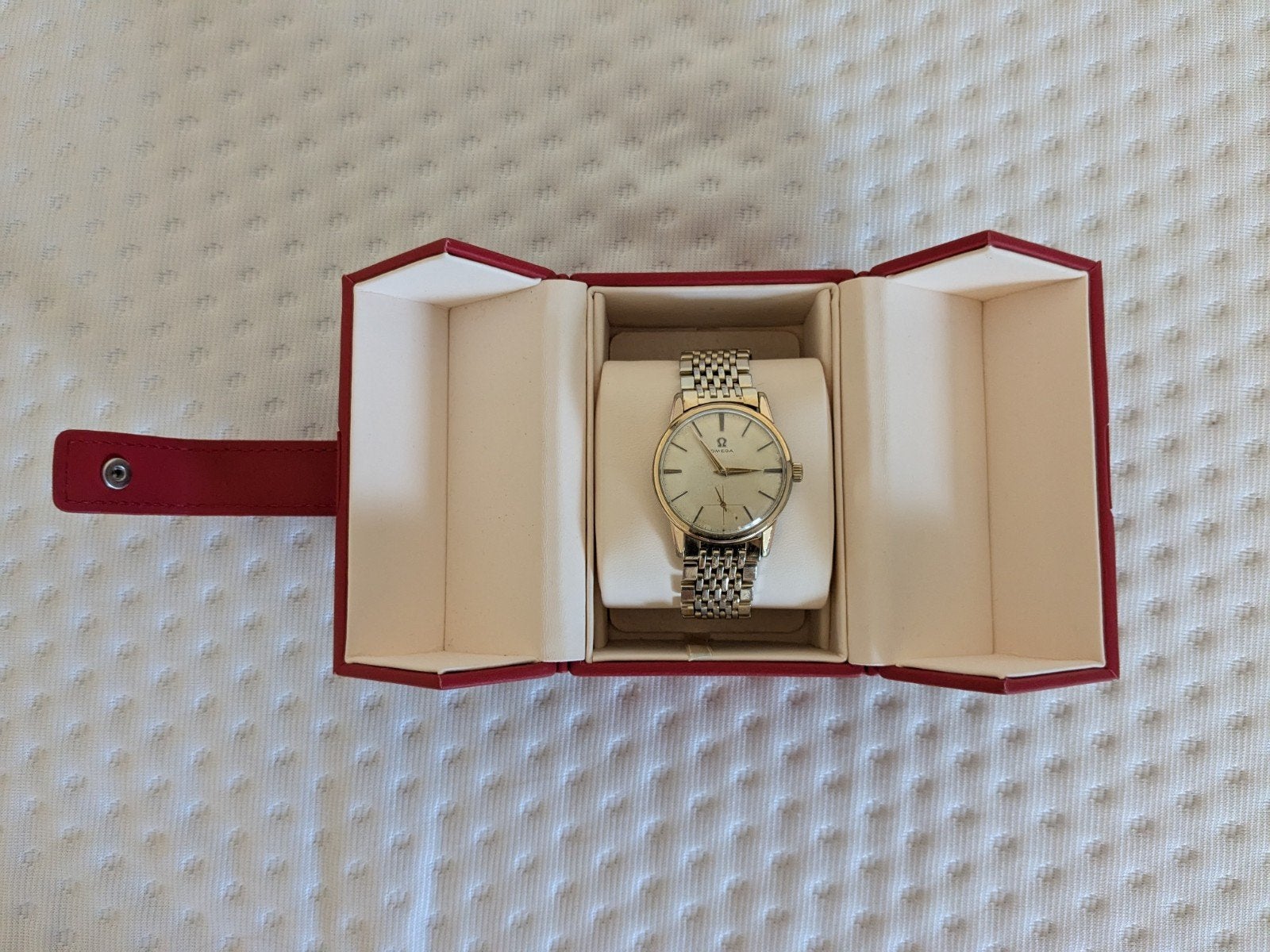 Vintage Omega, Ophalen, Gebruikt, Overige materialen