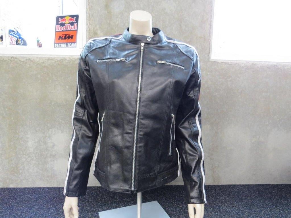 Nieuwe lederen damesjas maat 42 van 259,95 voor 239,95, Motoren, Kleding | Motorkleding, Info@igmtrading.nl, Haaksbergen, Dames