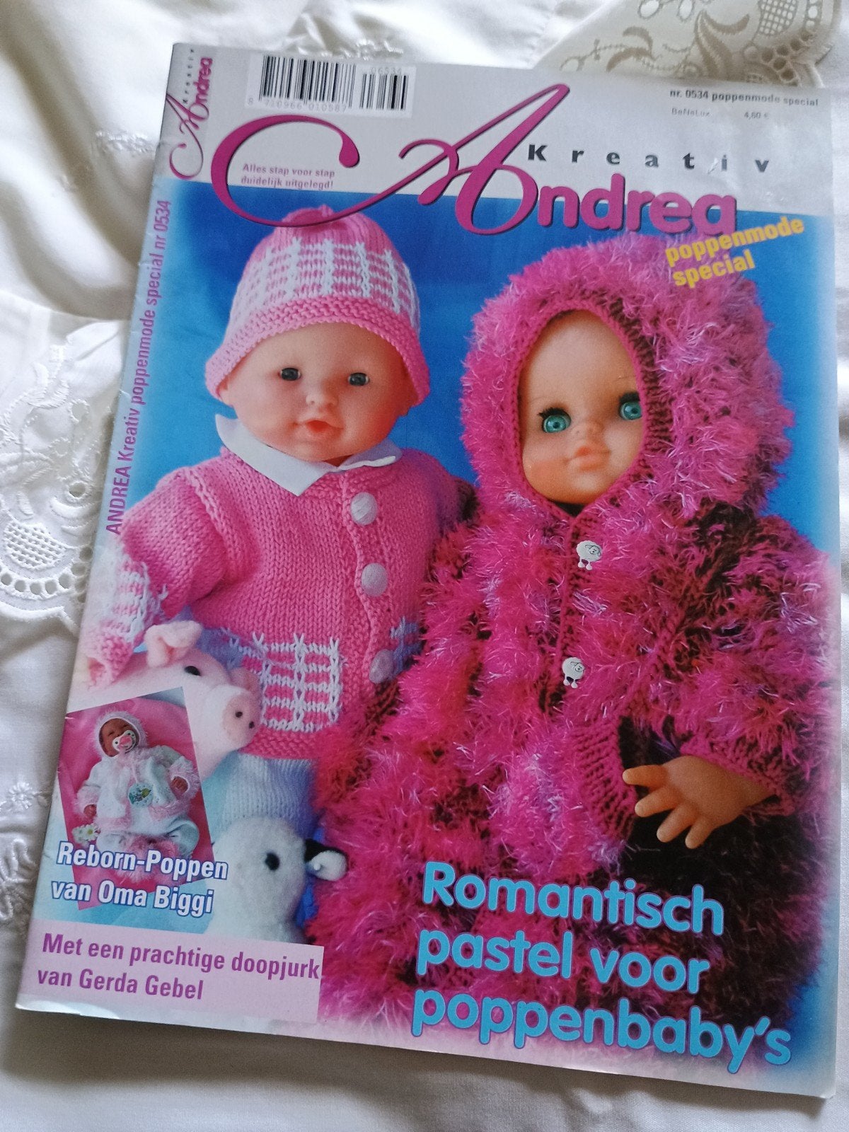 Andrea poppenmode  -  poppenkleding patronen ( nr.6), Ophalen of Verzenden, Overige typen, Overige merken
