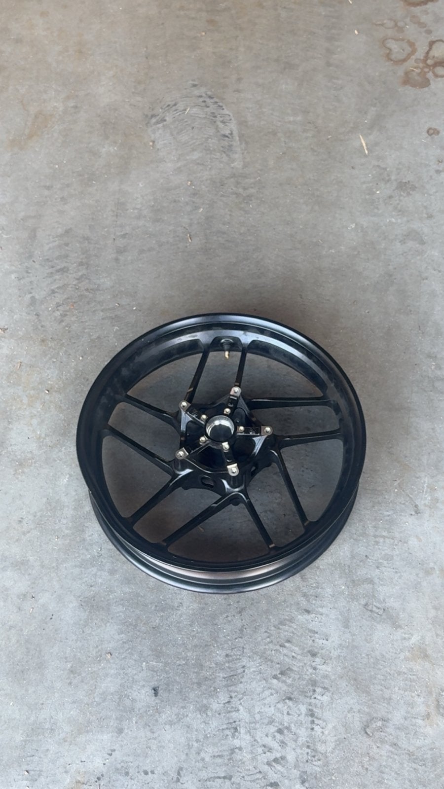 Yamaha MT-09 onderdelen: velg, voorvork, tank, Ophalen of Verzenden, Gebruikt