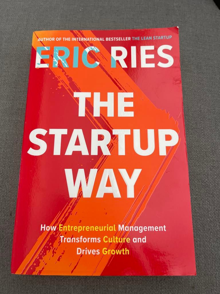 The Startup Way - Eric Ries, Ophalen of Verzenden, Gelezen, Economie en Marketing