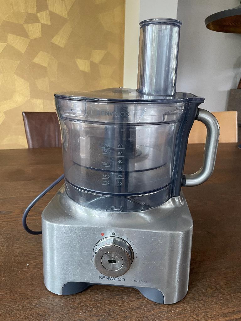 Kenwood keukenmachine FPM800 incl. accesoires, Ophalen, 4 liter of meer, Gebruikt, 3 snelheden of meer