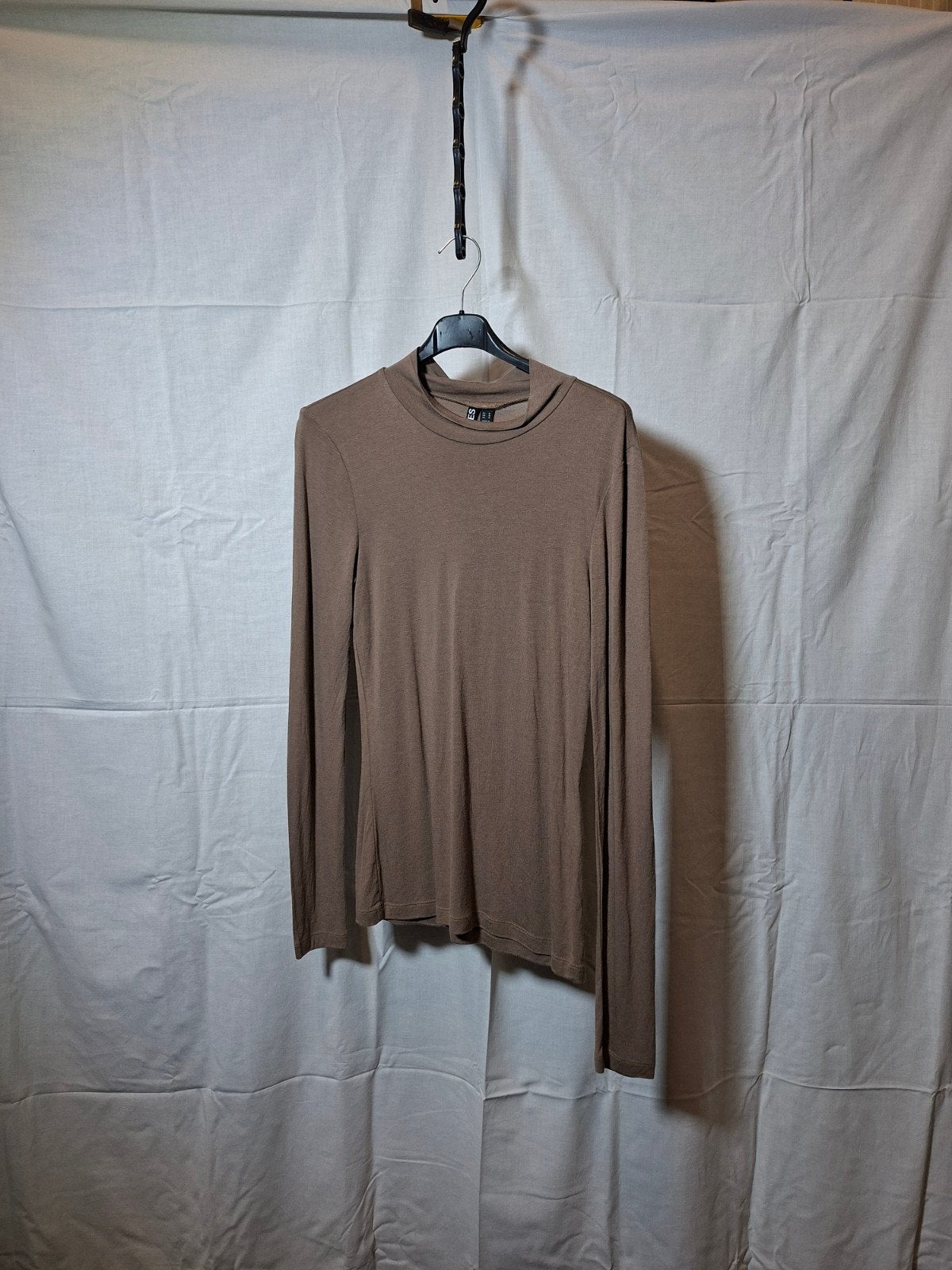 Pieces coltrui lange mouw maat M, Maat 38/40 (M), Bruin, Nieuw, Ophalen of Verzenden