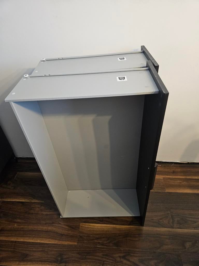 2X IKEA BRIMNES ONDER LADES, Ophalen, Eenpersoons, Wit, 80 cm