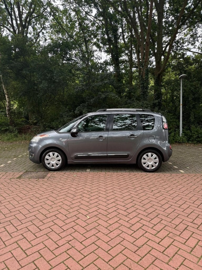 Citroën C3 Picasso 1.6 VTI 2010 Grijs, Auto's, Citroën, Voorwielaandrijving, Euro 5, Zwart, 4 cilinders