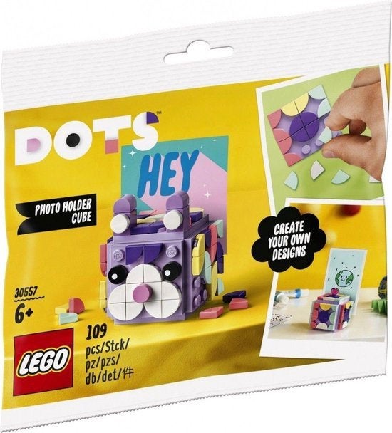 35% Korting op Lego DOTS 30557 Fotohouder Kubus - sports, Overige thema's, Lego, Nieuw, Ophalen of Verzenden