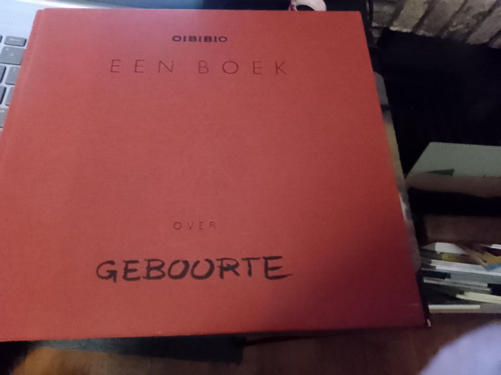boek oibibio  een boek over geboorte ronald Jan heijn, Ophalen of Verzenden, Zo goed als nieuw, Zwangerschap en Bevalling