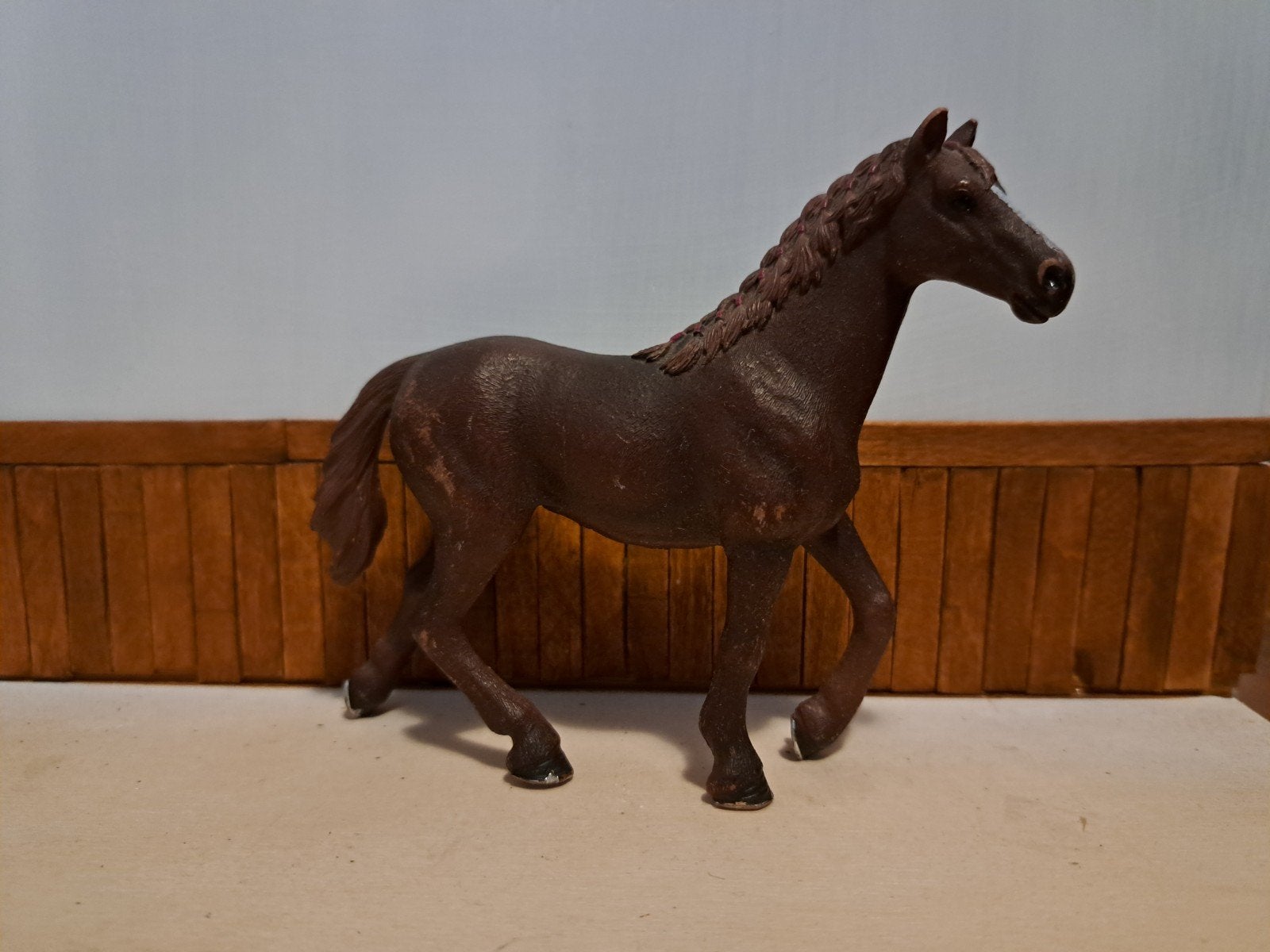 schleich Engels volbloed merrie, Ophalen of Verzenden, Zo goed als nieuw, Paard, Beeldje of Figuurtje