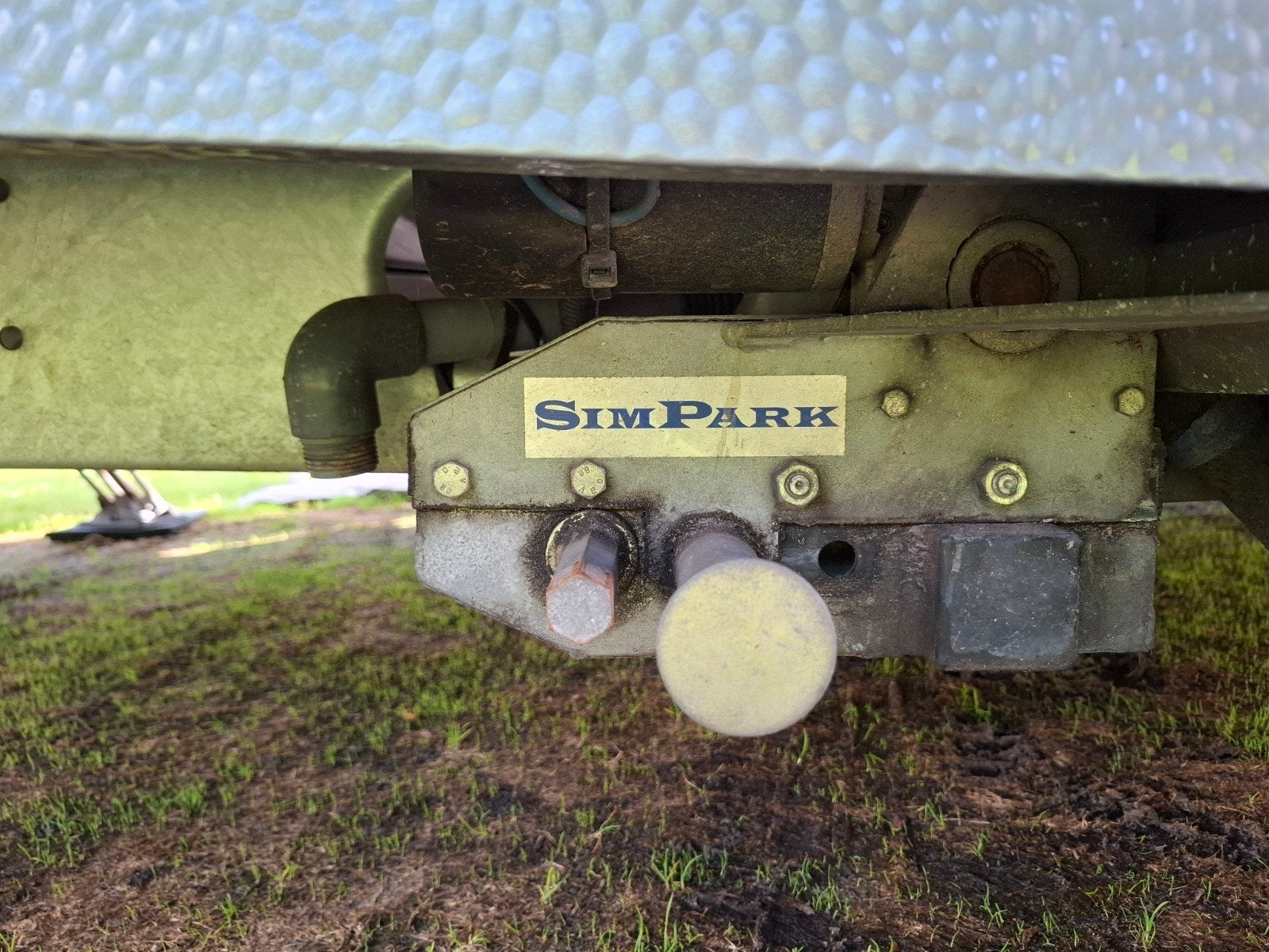 Caravan mover Simpark verkocht aan de hr Heerink, Ophalen