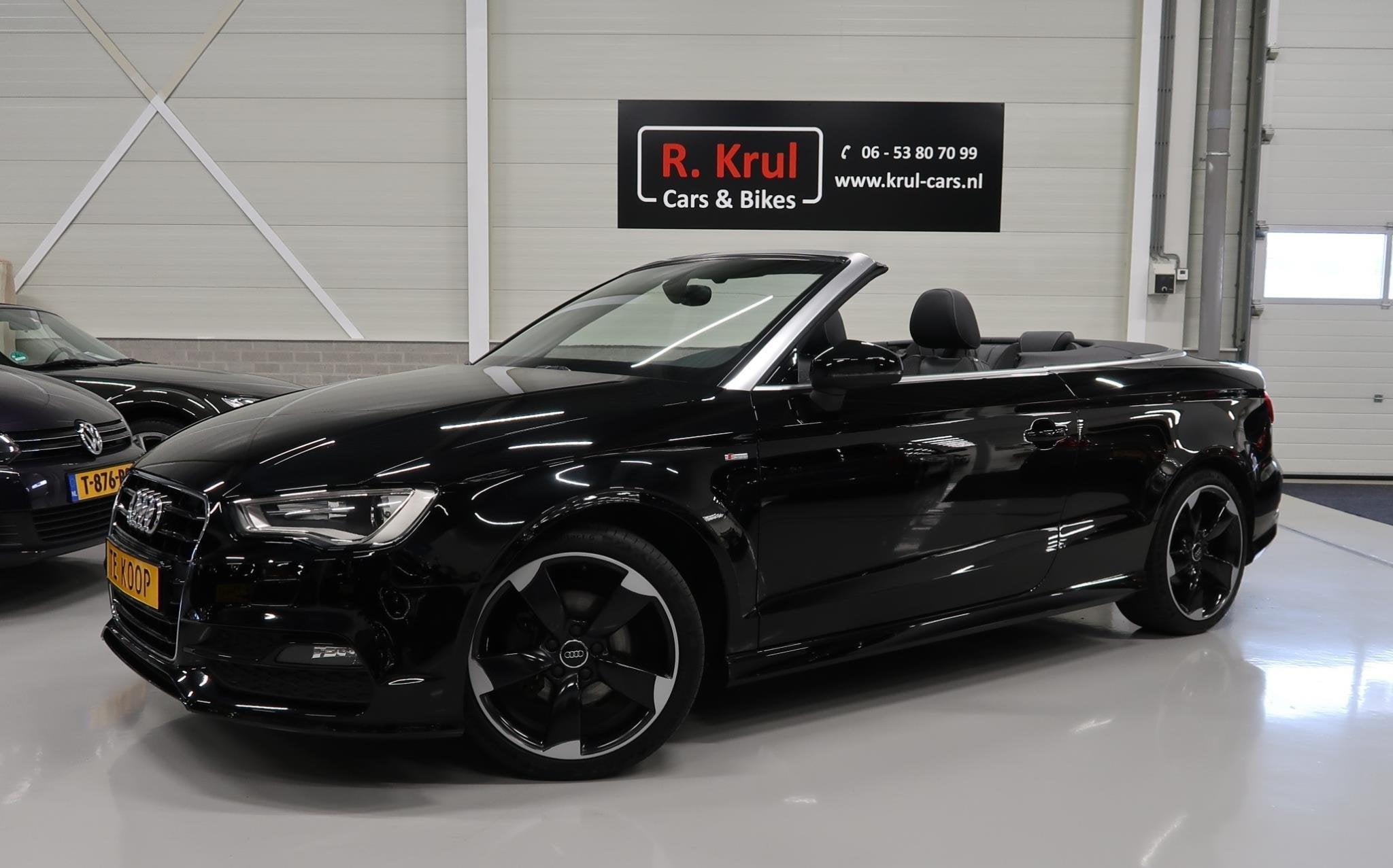 Audi A3 Cabriolet 1.4 TFSI 180pk 3x S-Line Navi Trekhaak Spo, Auto's, Voorwielaandrijving, Dealer onderhouden, Gebruikt, 4 cilinders