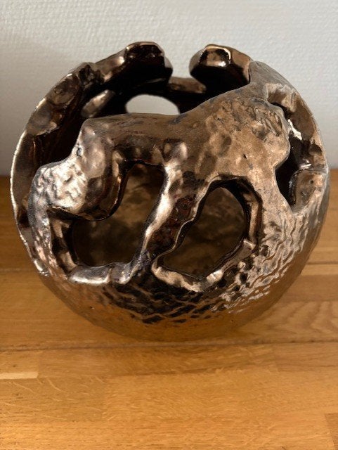 bol decoratie kunst doorsnee 30 cm, Ophalen of Verzenden, Object, Overige materialen, Handgemaakt