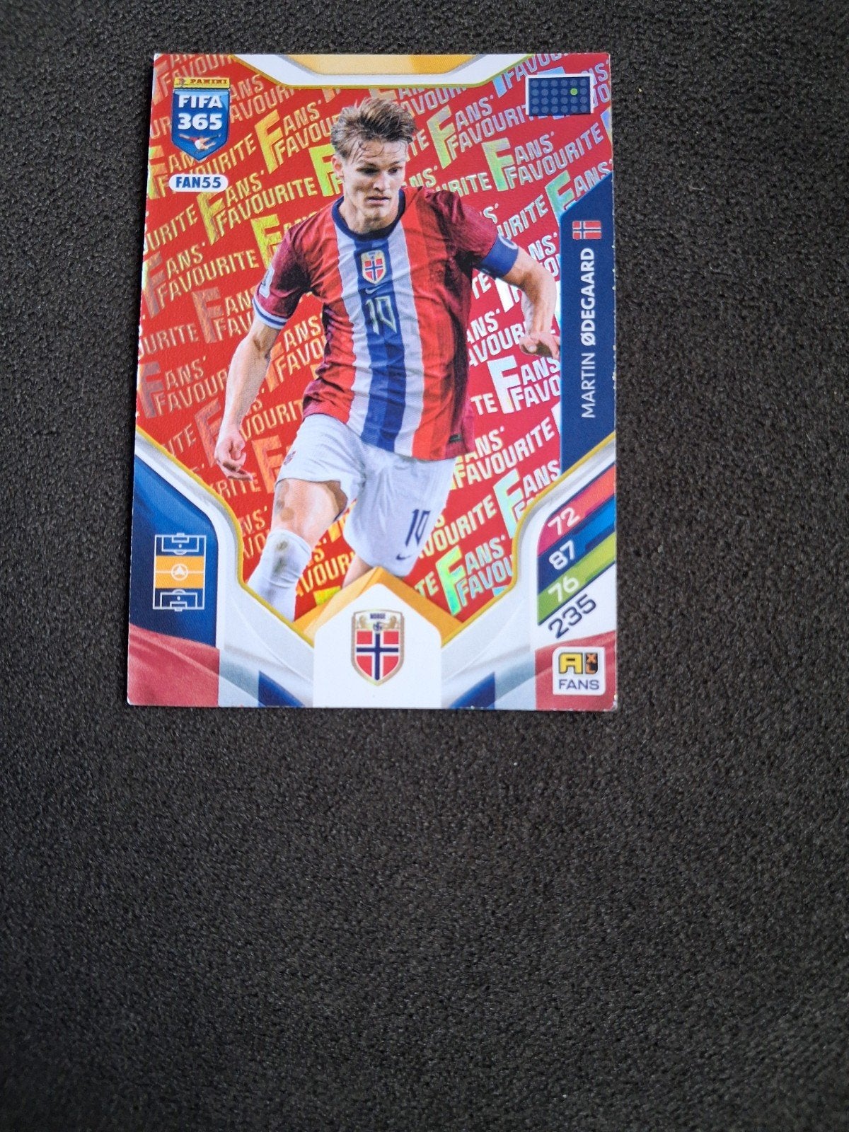 Panini FIFA 365 Martin Ødegaard Spelerskaart, Ophalen, Zo goed als nieuw, Buitenlandse clubs, Spelerskaart