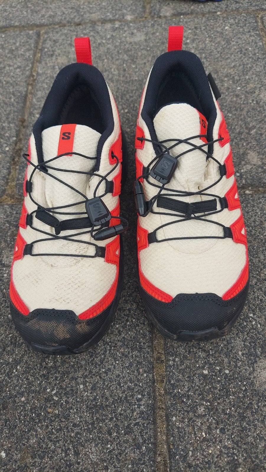 Salomon Speedcross J trailrunningschoenen - Maat 32, Ophalen, Salomon, Gedragen, Wit