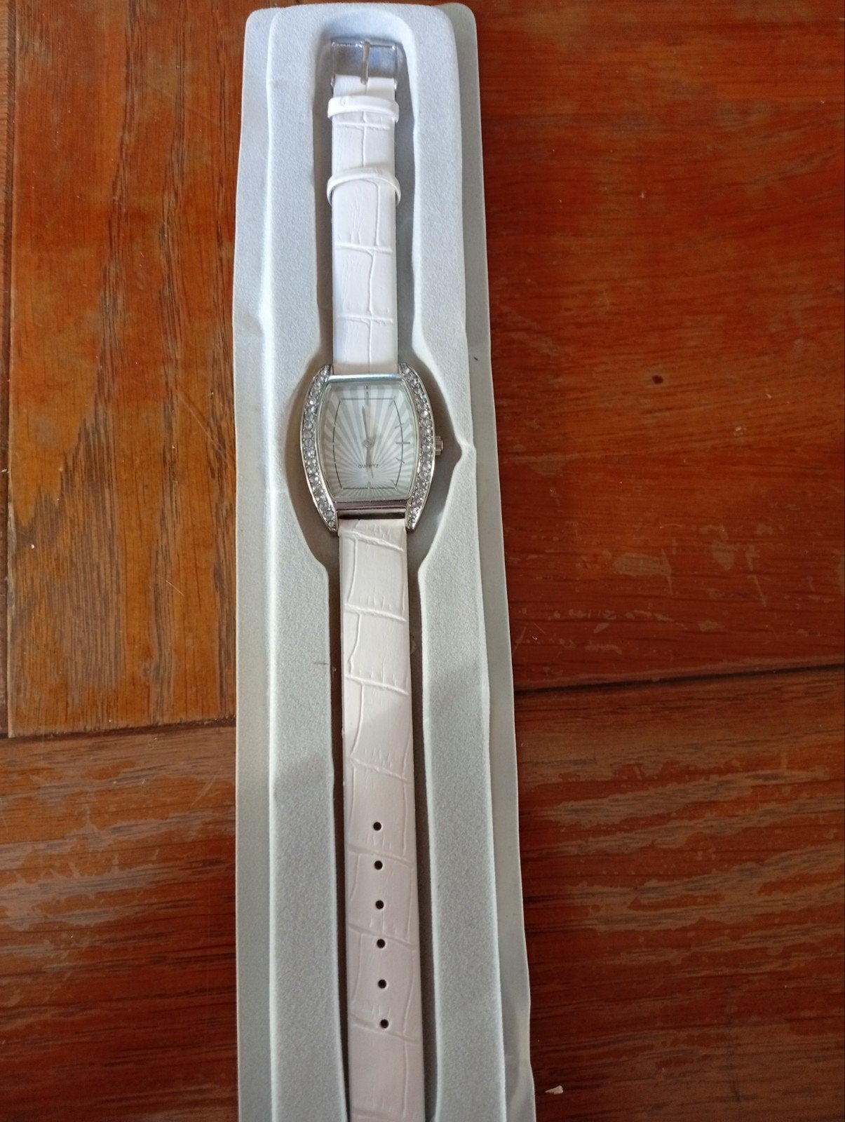 Mooi quartz harloge, Overige merken, Leer, Staal, Ophalen of Verzenden