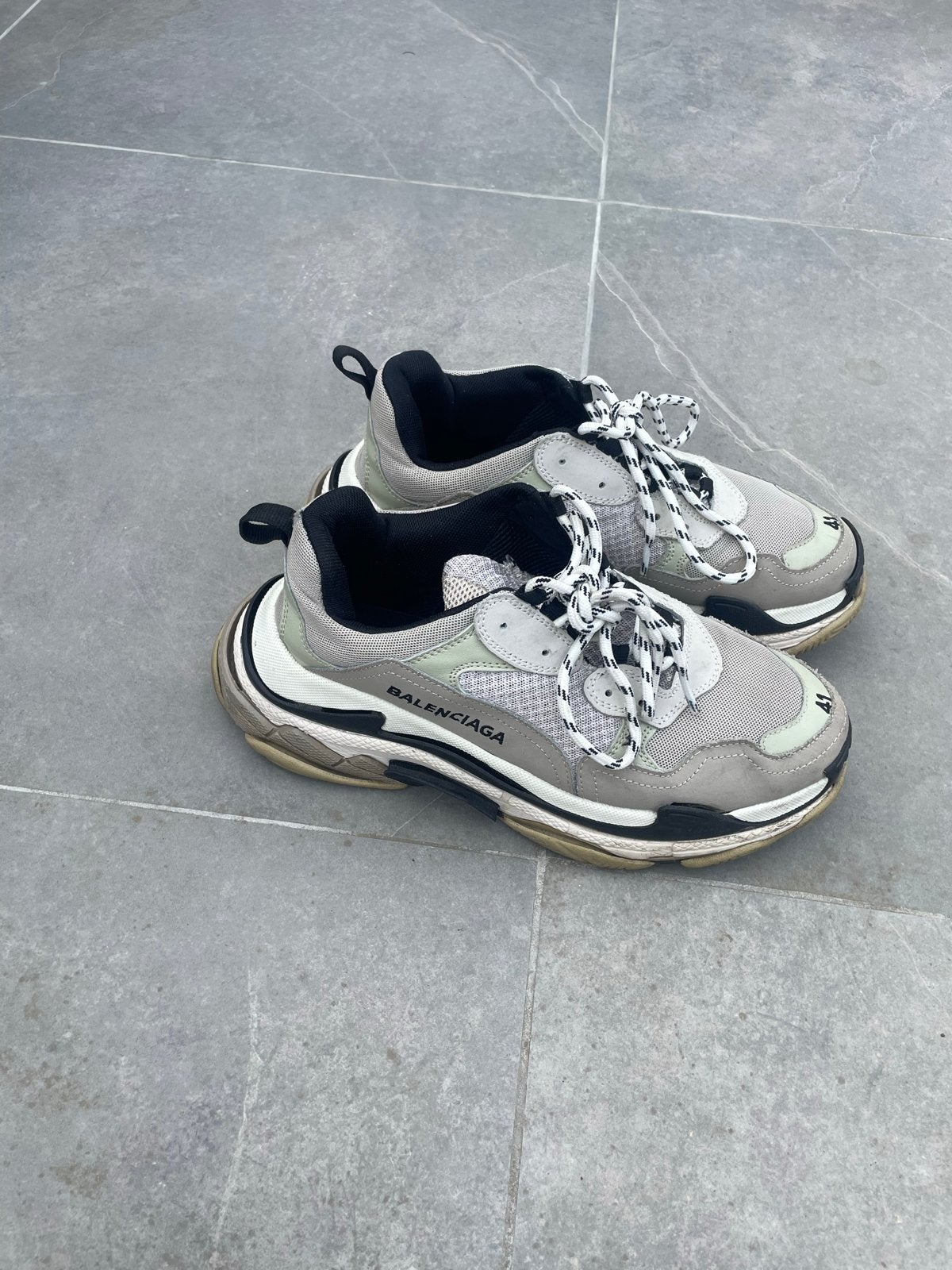 Balenciaga Triple S Sneakers - Maat 41, Kleding | Heren, Ophalen of Verzenden, Gedragen, Overige kleuren, Sneakers of Gympen