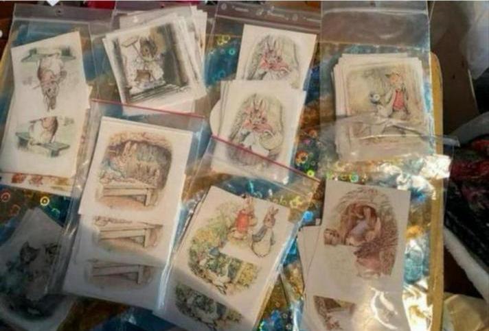 Veel 3D plaatjes met afbeeldingen van Peter Rabbit, Ophalen of Verzenden, Nieuw