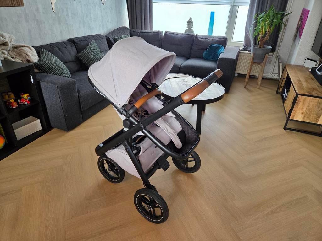 Dubatti One kinderwagen compleet, Gebruikt, Verstelbare duwstang, Combiwagen, Ophalen