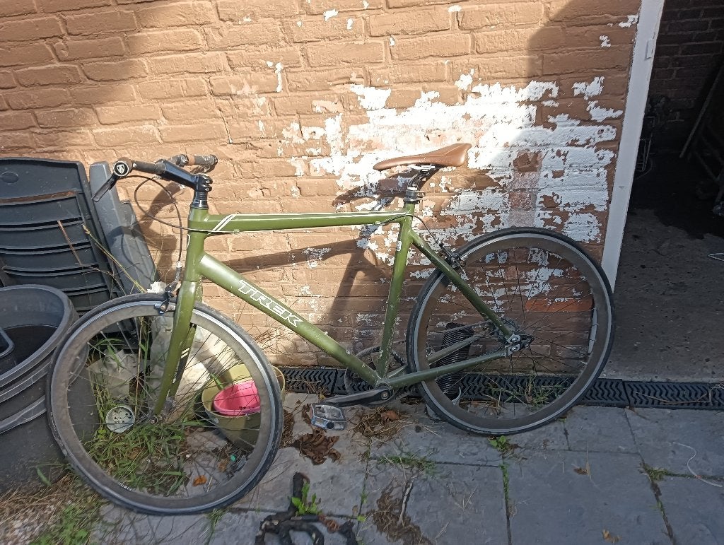 Trek district, Fietsen en Brommers, Gebruikt, Velgrem, 57 tot 61 cm, Ophalen