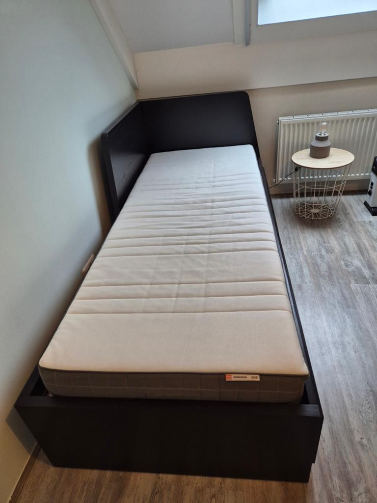 1 tot 2 persoons bed Flekke Ikea, Huis en Inrichting, Ophalen of Verzenden, Eenpersoons
