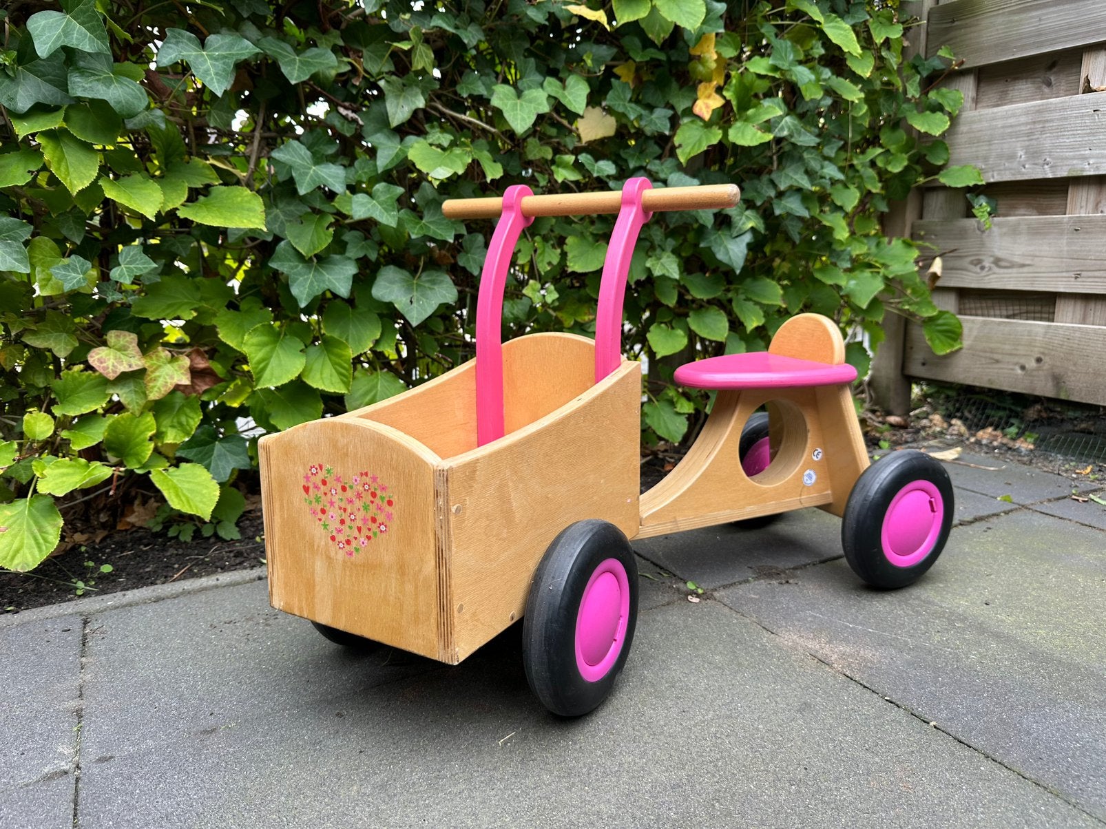 Loopbakfiets hout, Kinderen en Baby's, Ophalen of Verzenden, Gebruikt, Overige merken