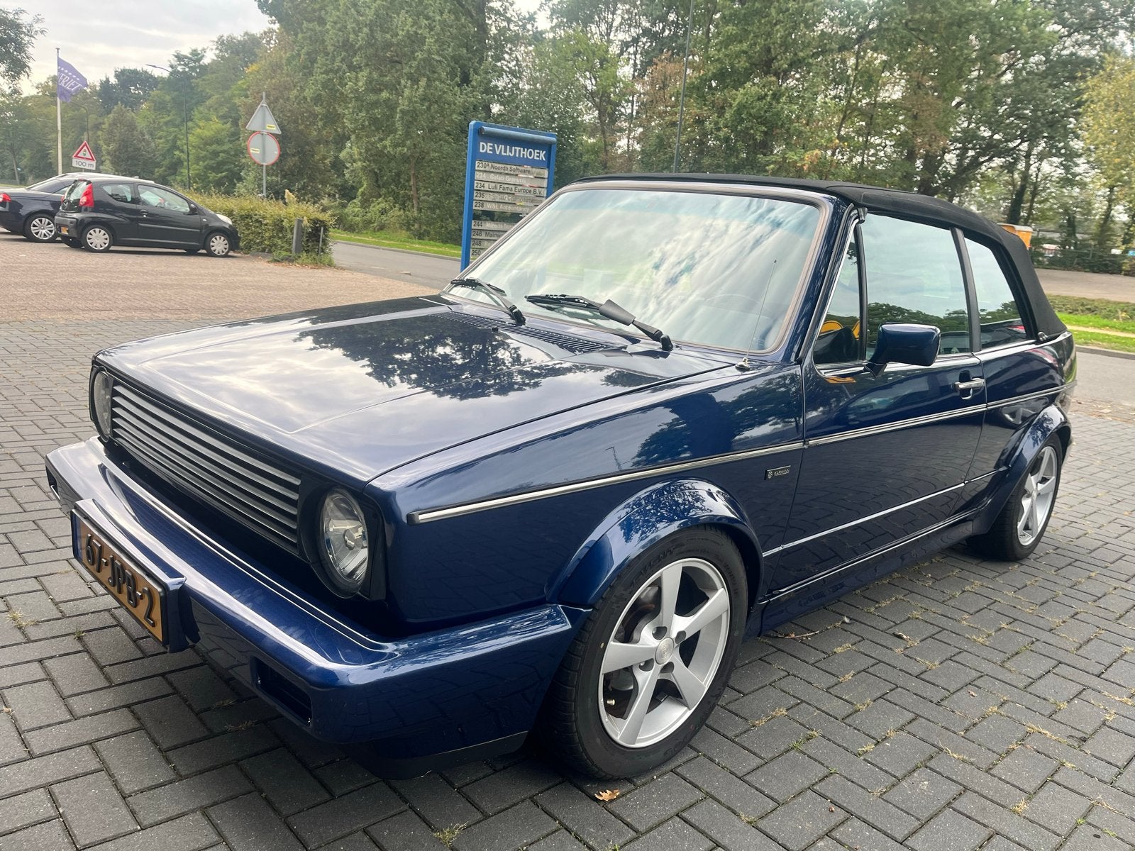 Volkswagen Golf 1981 Blauw 1.6 GLI, foto 2