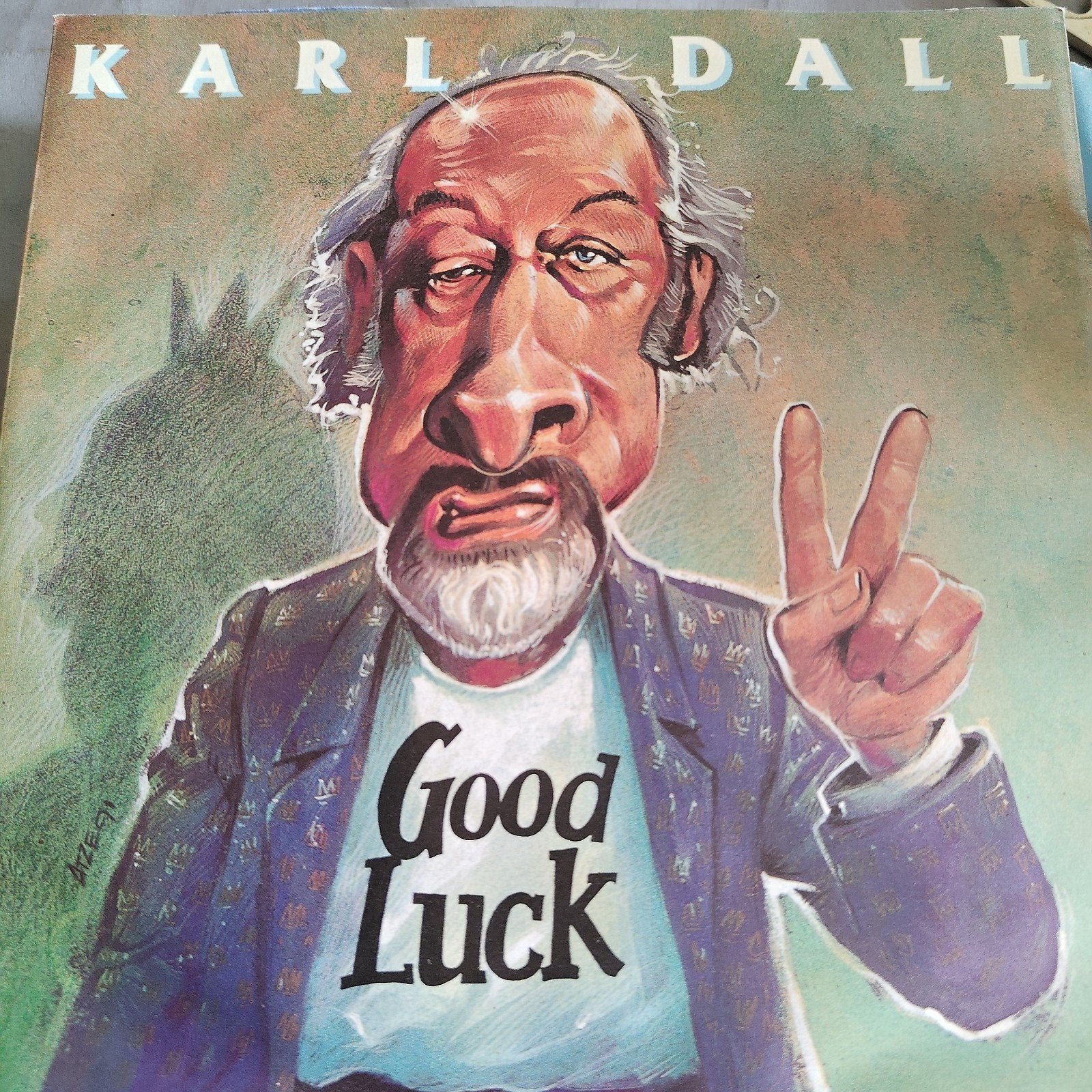Karl Dall - Good Luck  (Duitse Schlager), Ophalen of Verzenden, Gebruikt, 7 inch