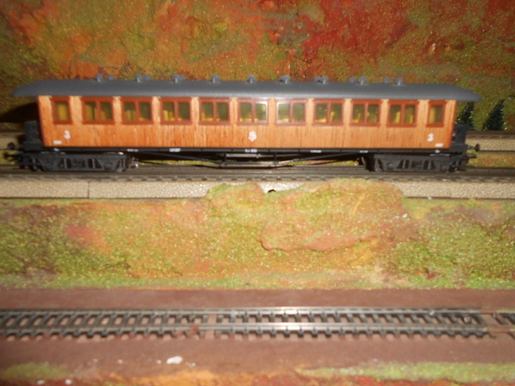 Märklin 4270, het Zweedse houten personenrijtuig 3e klasse, Wisselstroom, Ophalen of Verzenden, Märklin, Nieuw
