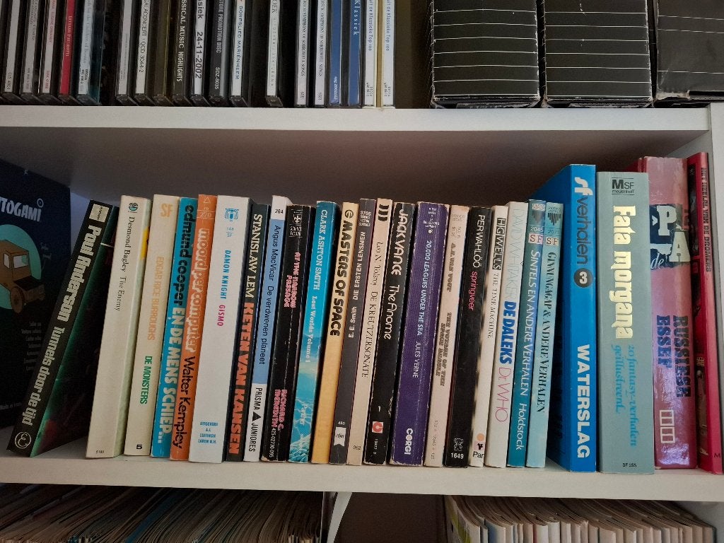 SF-boeken, Ophalen, Gelezen, Diverse auteurs