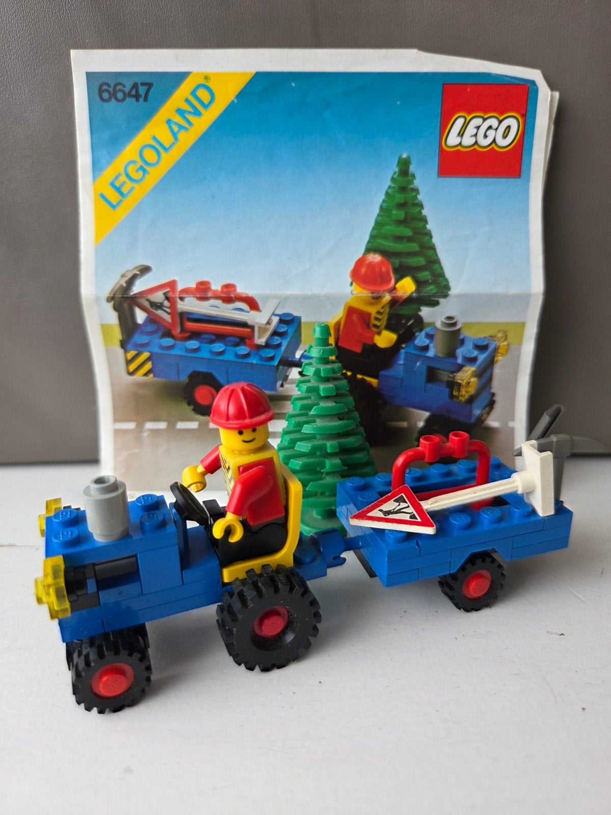Lego 6647 - highway repair, Compleet, Gebruikt, Lego, Ophalen of Verzenden