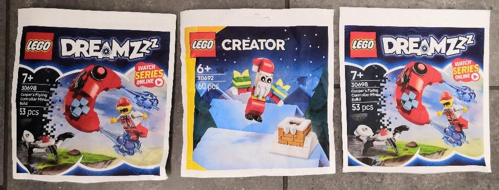 Lego 30692 + 30698 (2x) - NIEUW, Compleet, Lego, Nieuw, Ophalen of Verzenden