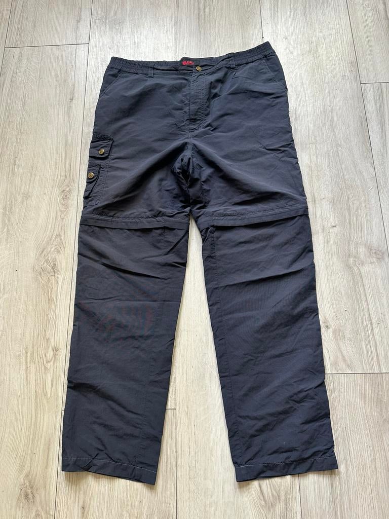 Fjallraven lange en korte broek in 1, Maat 52/54 (L), Blauw, Ophalen of Verzenden, Gedragen