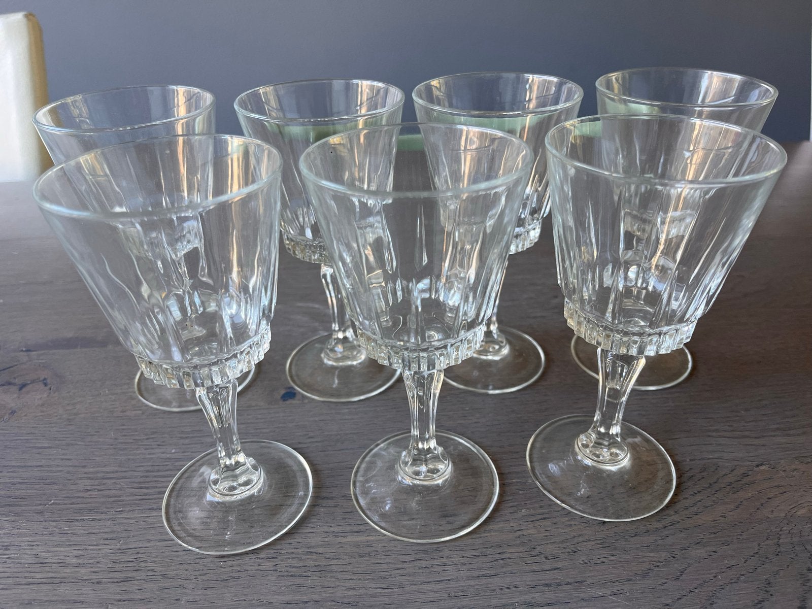 Set van 7 Vintage Wijnglazen, Ophalen