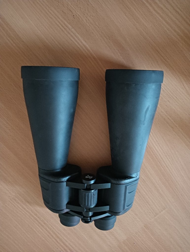 Verrekijker 20x100 - Krachtige Optiek voor Verre Zichten, Ophalen of Verzenden, Zo goed als nieuw, 20x of meer, Porro (met knik)