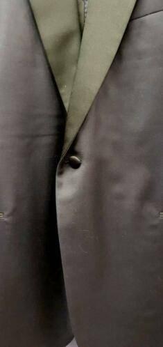 Kostuum eenmalig gedragen blauw custom made 58-60 nr 29674, Onbekend, Blauw, ., Maat 56/58 (XL)