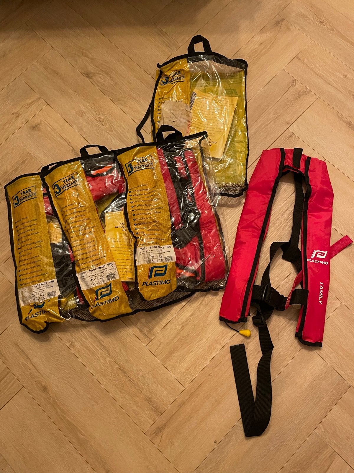 Plastimo reddingsvesten 150N - 4 stuks, Watersport en Boten, Ophalen, Nieuw, Overige typen