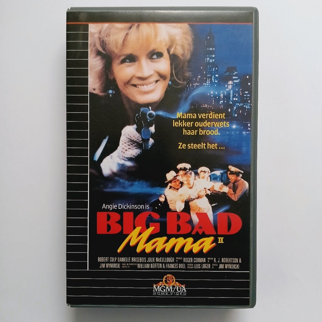 Big Bad Mama 2 - NL ex rental vhs - CNR Video, Verzenden, Actie en Avontuur, VHS, Gebruikt