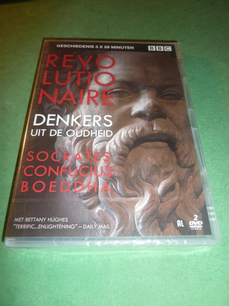 Revolutionaire denkers uit oudheid Socrates Confucius Boeddh, Cd's en Dvd's, Dvd's | Documentaire en Educatief, Nieuw in verpakking