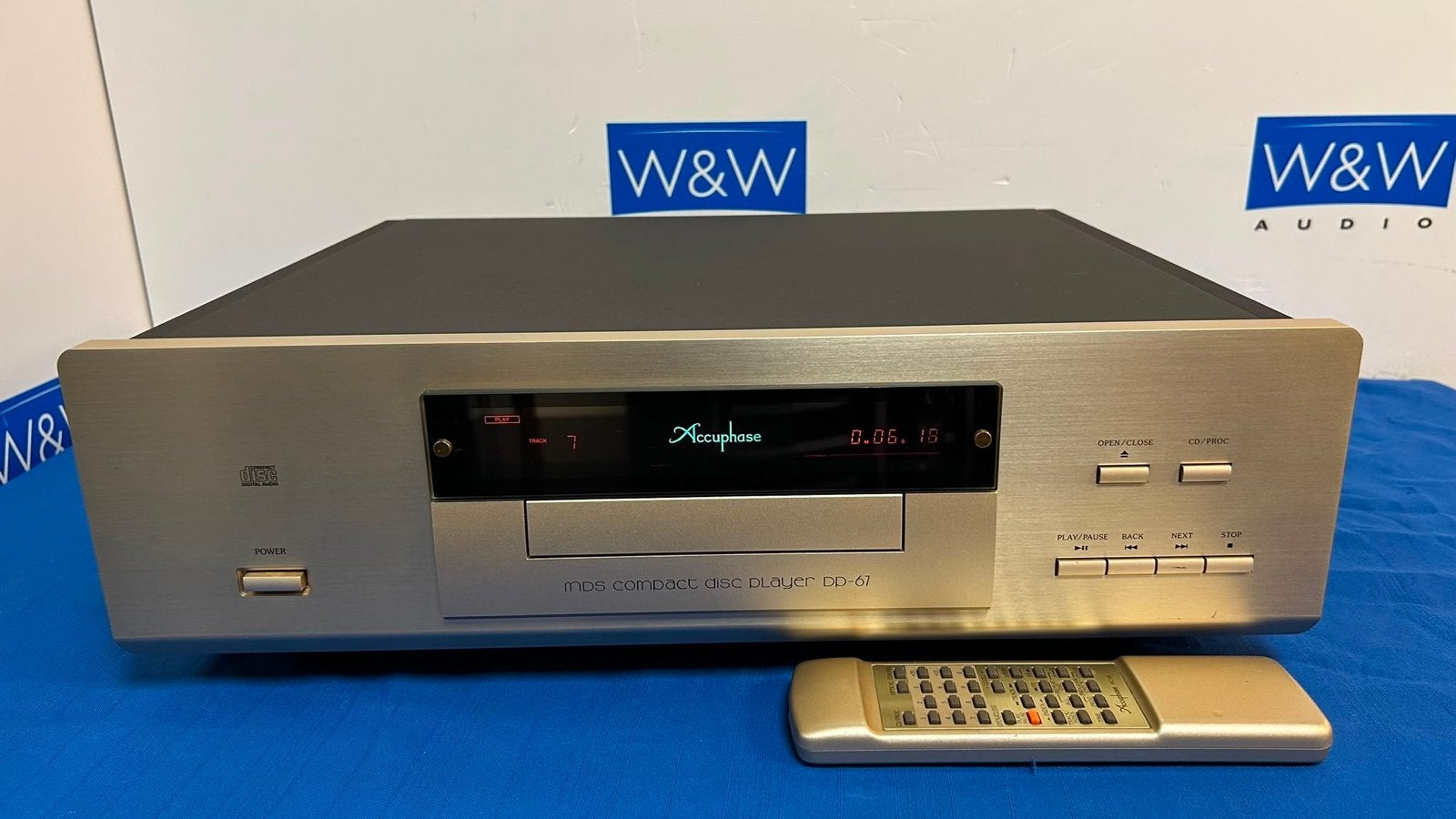 Accuphase DP-67 High-End CD-speler / DAC - incl. afstandsbed, Overige merken, Gebruikt, ., Ophalen of Verzenden