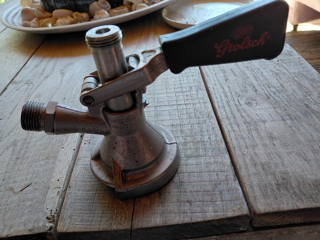 Grolsch biertapkoppeling - Perfect voor de bierliefhebber, Verzamelen, Biermerken, Ophalen