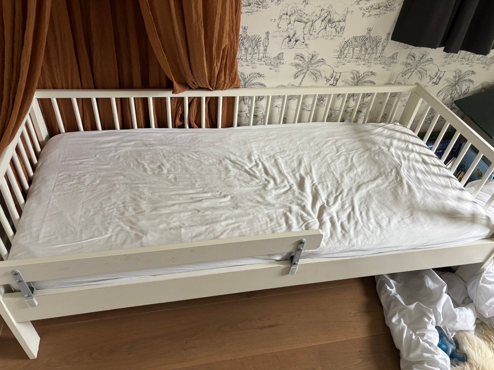 Ikea kinderbed, Kinderen en Baby's, Kinderkamer | Bedden, Ophalen, Gebruikt, 180 cm of meer, 70 tot 85 cm