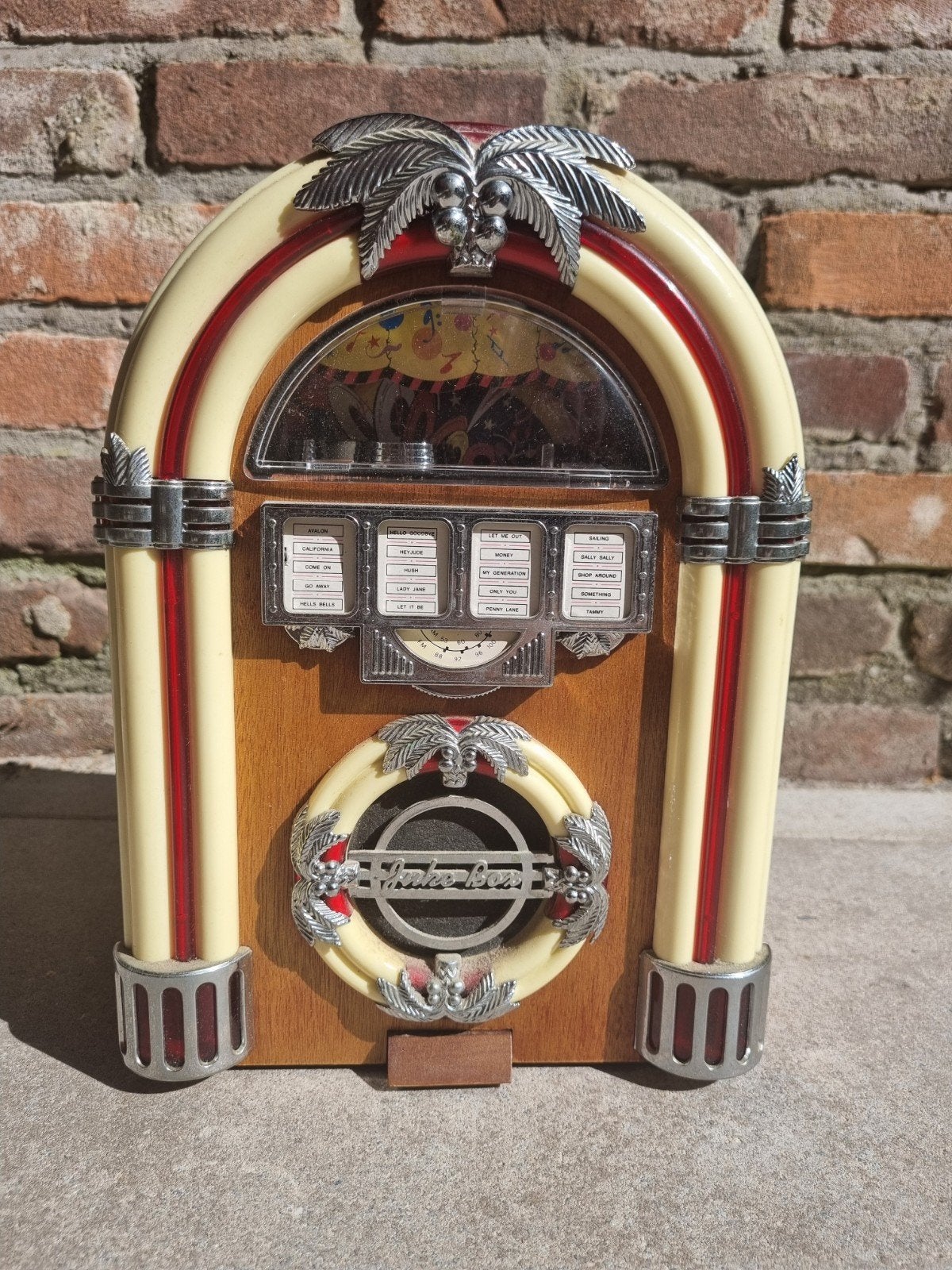 Jukebox met radio en verlichting - Retro stijl, Ophalen of Verzenden, Gebruikt, 1970 tot heden, Overige merken