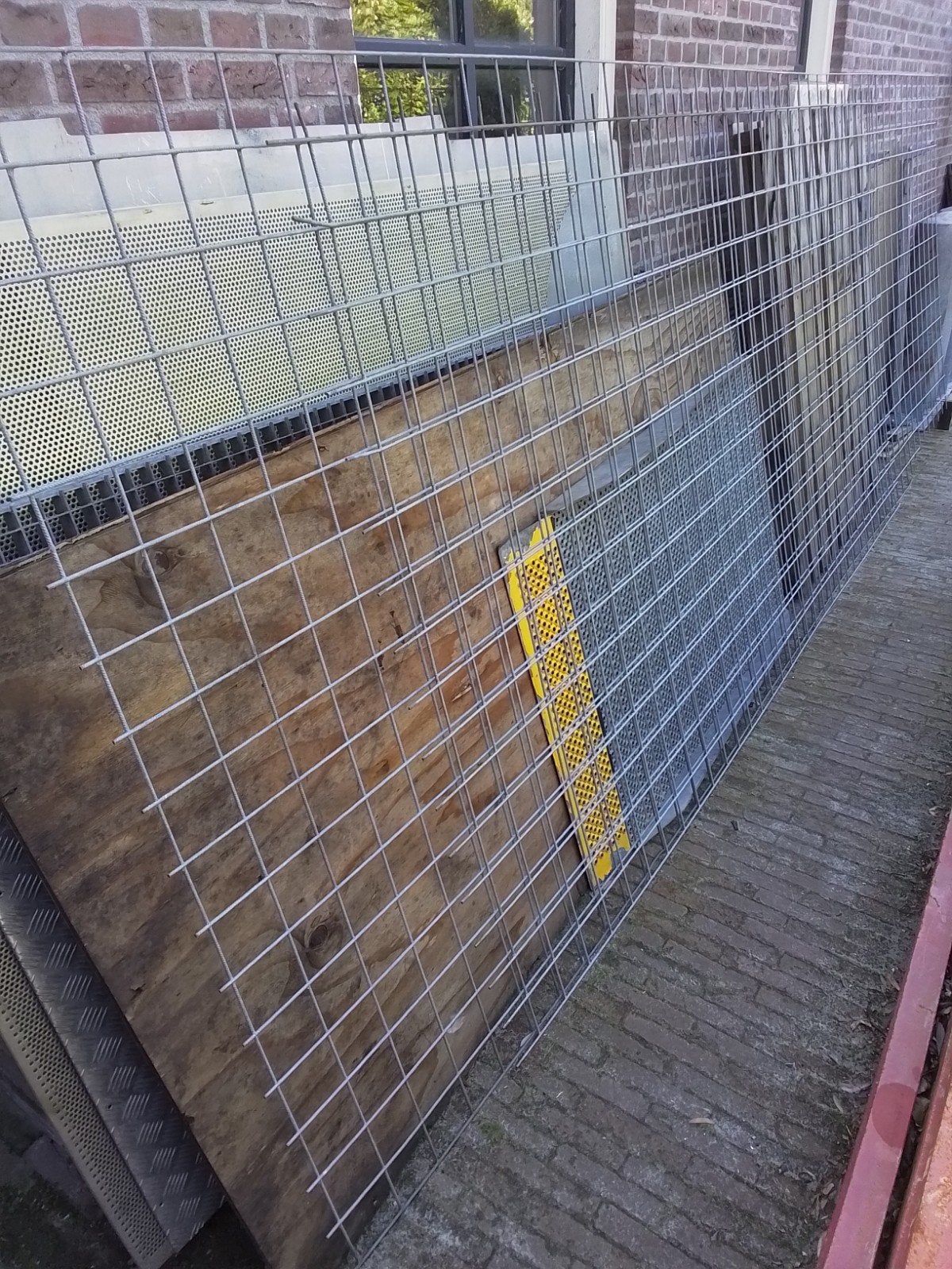 Gaas beton ijzer verzinkt en rvs, Ophalen
