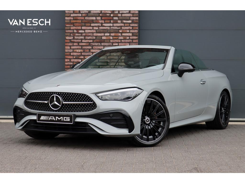 Mercedes-Benz CLE Cabriolet 200 AMG Line | Memory | Distroni, Auto's, Gebruikt, 4 cilinders, Cabriolet, 4 stoelen